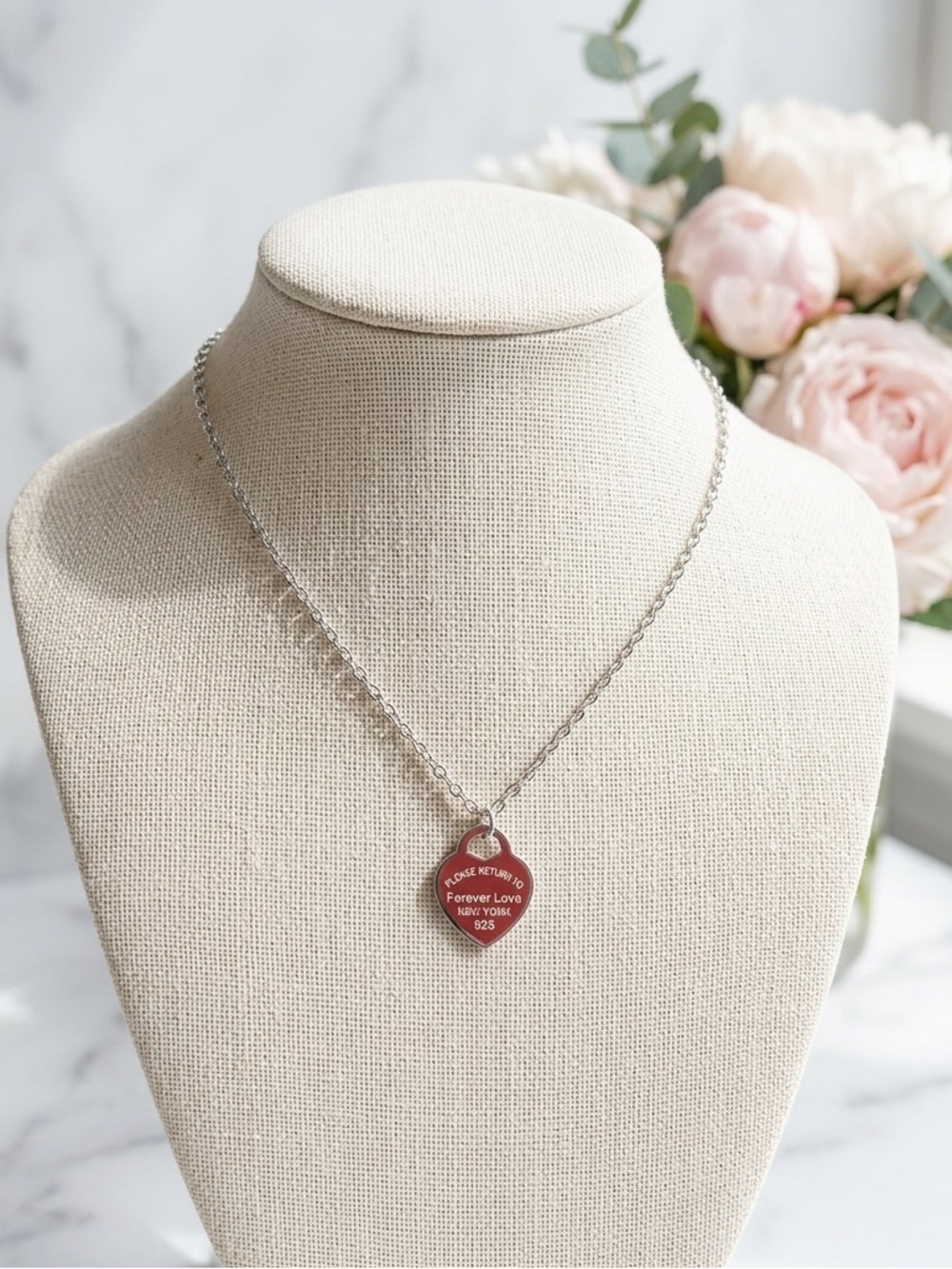 Silver Pendant Necklace 316L